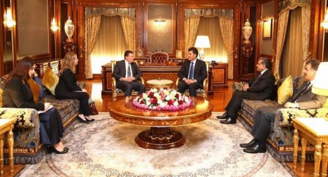  نێچیرڤان بارزانی و باڵیۆزی نوێی سوید لە عێراق جەخت لە گرتنەبەری دیالۆگ دەکەنەوە 
